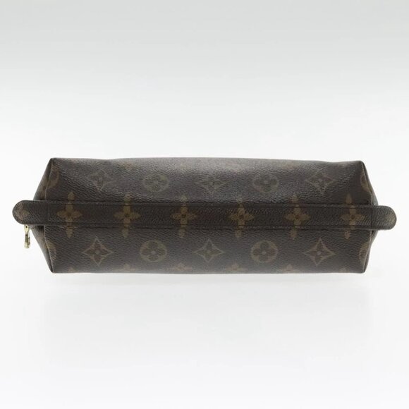 LOUIS VUITTON Monogram Trousse Demi Ronde Cosmetic Pouch M47520 LV Auth 94325 - Picture 7 of 15